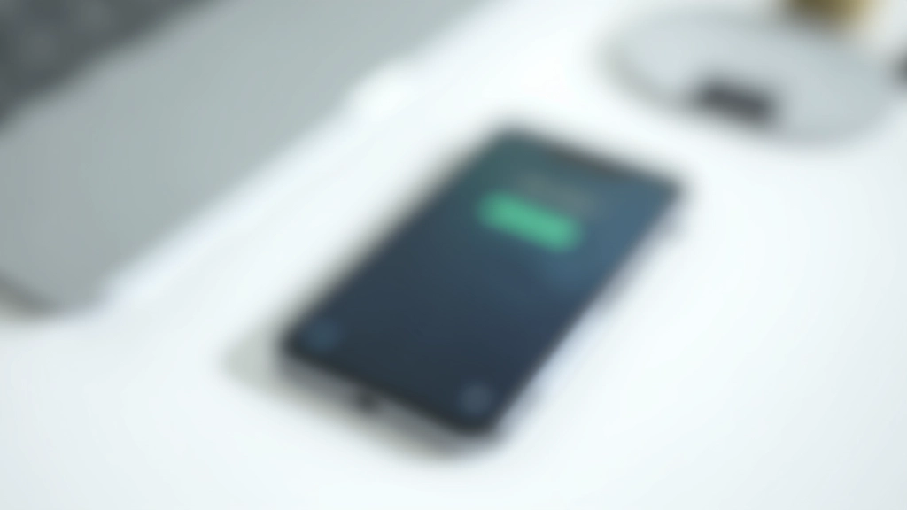 Mobile phone with security notification on screen and padlock imagery